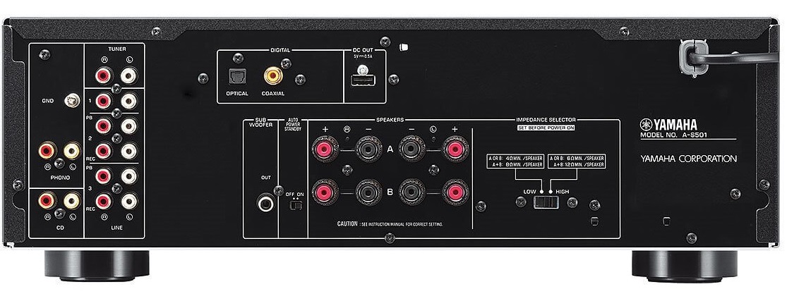 âm thanh hi-fi Yamaha Stereo Amplifier A-S501