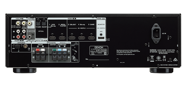Âm thanh hi-fi Ampli Denon AVR-X250BT chính hãng