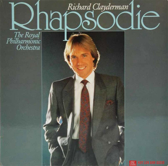 Đĩa than Richard Clayderman Lp, The Rhapsodie, The Royal Philharmonic Orchestra