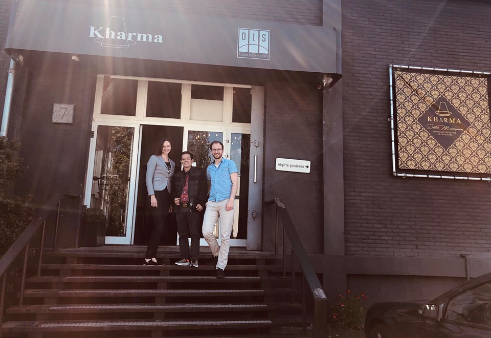 Tổng giám đốc HuyLanAnhAudio thăm quan nhà máy sản xuất Kharma tại Hà Lan
