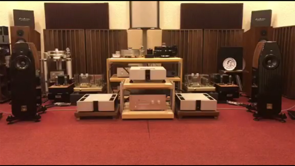 Màn trình diễn âm thanh qua bộ phối ghép loa Kharma Exquisite Mini tại HuyLanAnh Audio