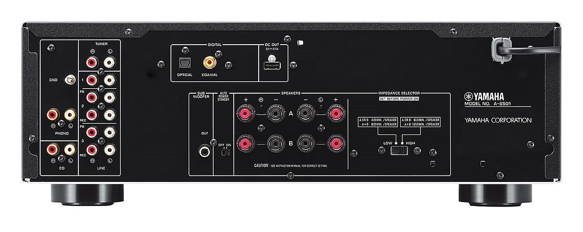 âm thanh hi-fi Yamaha Stereo Amplifier A-S501