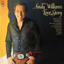 ĐĨA THAN Andy Williams, Love Story LP