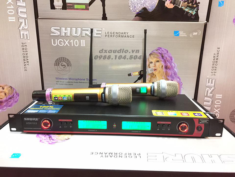 Micro không dây Shure UGX 10II 
