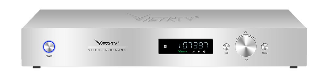Combo đầu karaoke VietKTV HD 4TB Plus và Màn hình cảm ứng Việt KTV 22 inch