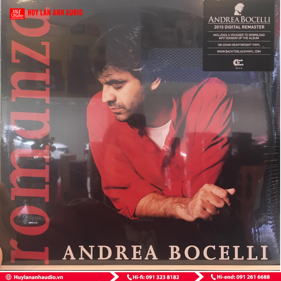 Đĩa than Andrea Bocelli - Romanza