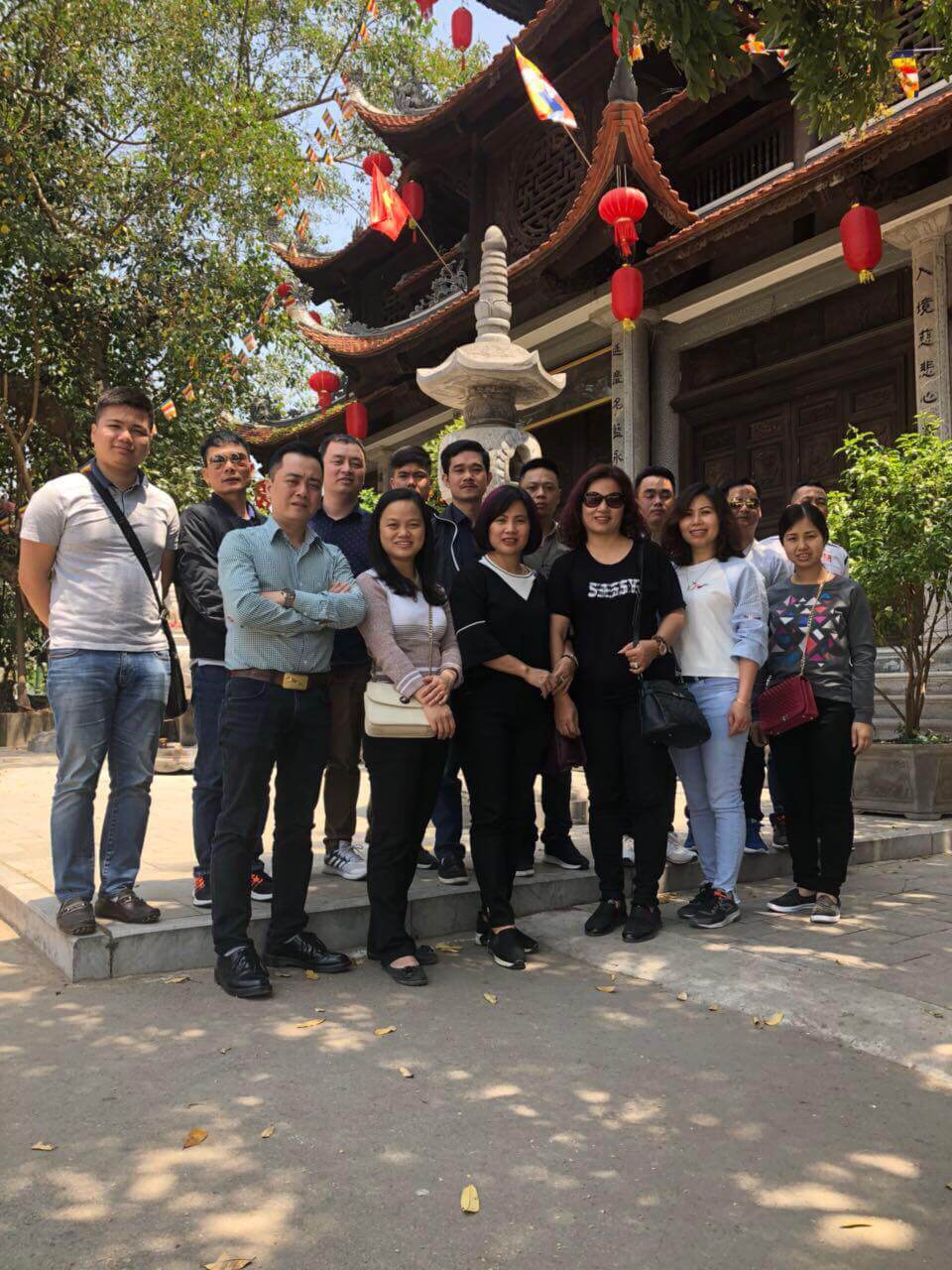 Đi lễ đầu năm tại Lạng Sơn của công ty HuyLanAnh Audio, cầu "an - phúc - tài - lộc"