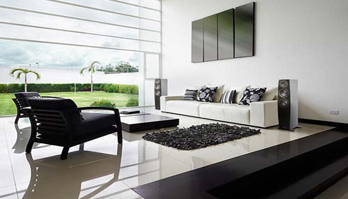 Vẻ đẹp thanh lịch nhưng không kém phần sang trọng của loa hi fi Jamo C95 