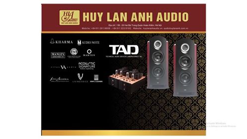 [Vietnam AV Show 2019 - TP Hà Nội] Huy Lan Anh mang tới những dòng loa mới nhất của MBL , Marten và TAD Audio Note Kondo