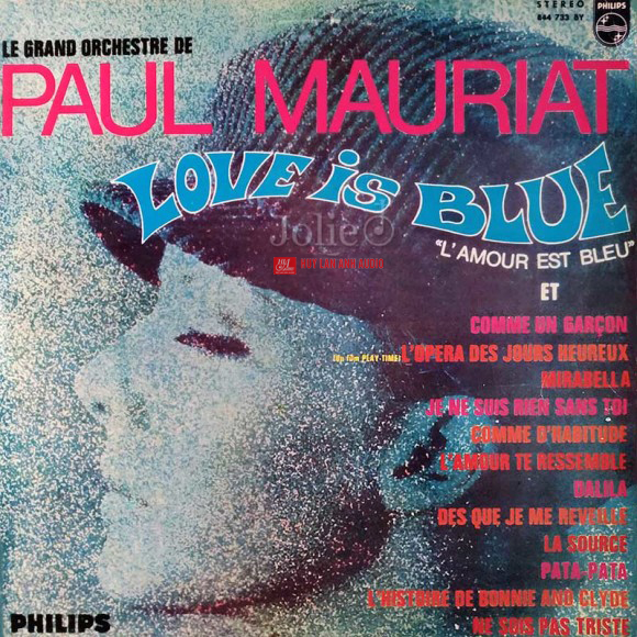 Đĩa than LP Paul Mauriat, Le Grand Orchestre De Paul Mauriat, Love Is Blue LP