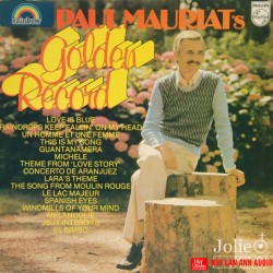 Đĩa vàng Paul Mauriat với những bản nhạc nổi tiếng Paul Mauriat Golden Record LP