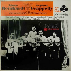 Đĩa than nhạc Jazz, Django Reinhardt, đĩa do Anh sản xuất, năm 1964