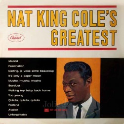Đĩa than Nat King Cole, Nat King Cole's Greatest LP