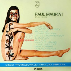 Đĩa than Vinyl Paul Mauriat, Paul Mauriat E La Sua Orchestra, A Taste Of Mauriat LP, Disco Promozionale, Tiratura Limitata