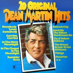 Đĩa than Vinyl Dean Martin, 20 Original Dean Martin Hits LP