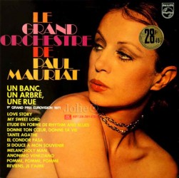 Đĩa than LP Le Grand Orchestre De Paul Mauriat, Un Banc, Un Arbre, Une Rue