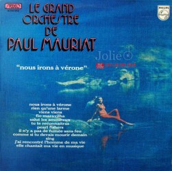 Đĩa than nhạc hòa tấu, Paul Mauriat LP, Vinyl, Le Grand Orchestre De Paul Mauriat, “Nous Irons A Vérone” LP