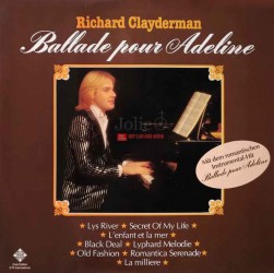 Đĩa than Vinyl Richard Clayderman, Ballade Pour Adeline LP