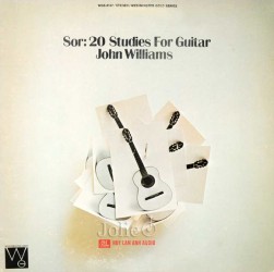 Đĩa than LP John Williams, Sor: 20 Studies For Guitar
