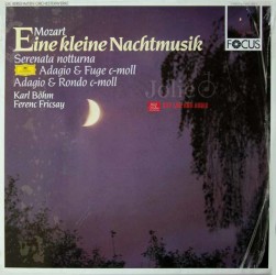 Mozart Sonate Ánh trăng, Karl Böhm, Ferenc Fricsay, Eine Kleine Nachtmusik Lp, Mozart Serenata Notturna
