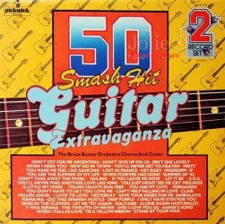 Album 2 Đĩa than Vinyl 50 Smash Hit Guitar Extravaganza, The Bruce Baxter Orchestra Chorus & Guitar 2LP