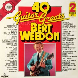 Album 2 đĩa than Vinyl Bert Weedon, 40 Guitar Greats 2Lp
