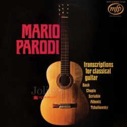 Đĩa than Vinyl Mario Parodi, Transcriptions For Classical Guitar Lp