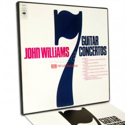 Album 3 đĩa than Vinyl John Williams, 7 Guitar Concertos 3Lp