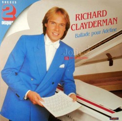 2 Đĩa than Vinyl Richard Clayderman, Ballade Pour Adeline 2Lp