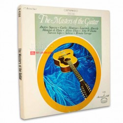 Album 7 đĩa than (Vinyl) Guitar Classic rất hay của nhiều nghệ sĩ nổi tiếng trên thế giới, The Masters Of The Guitar (7 LP)