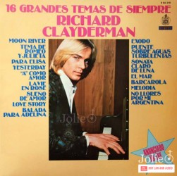 Đĩa than Richard Clayderman, 16 Grandes Temas De Siempre Lp